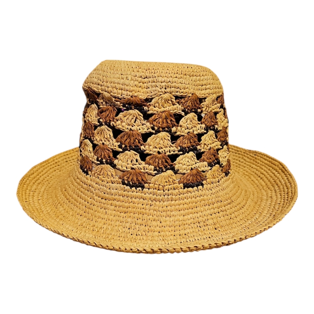 Greenpacha Handwoven Open Weave Sun Hat – Size Small – NWOT - Picture 3 of 10